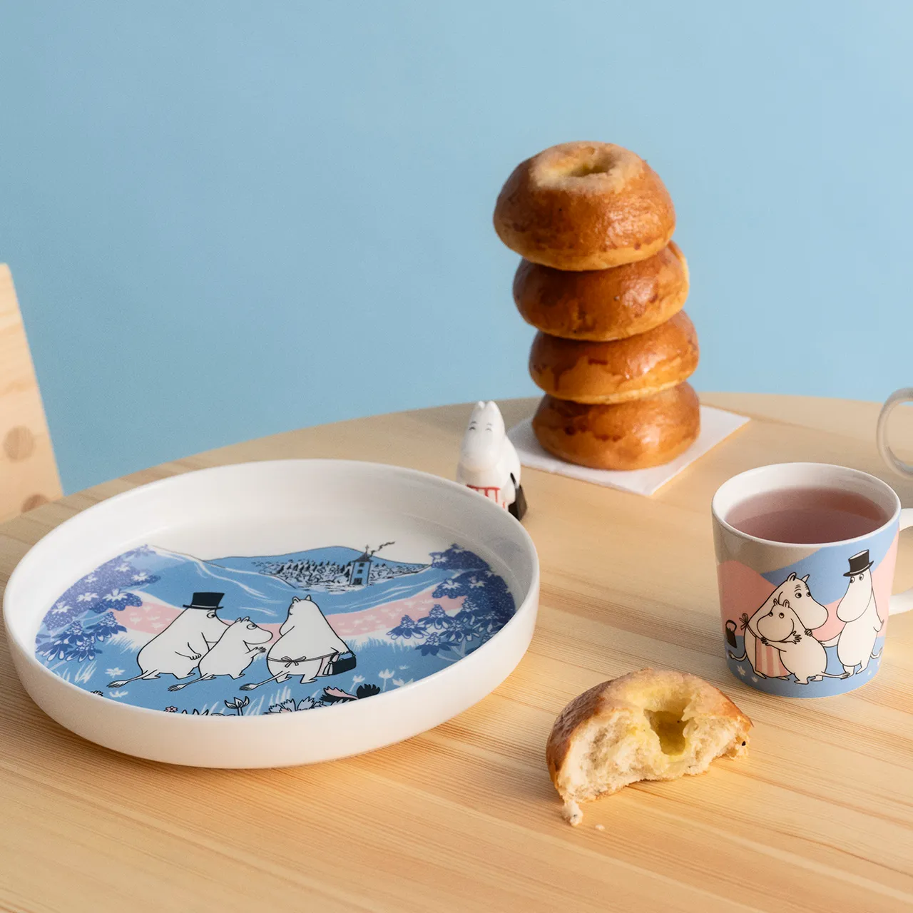 Talerz porcelanowy 28cm Home at last - Exclusive Moomin Arabia - Image 3