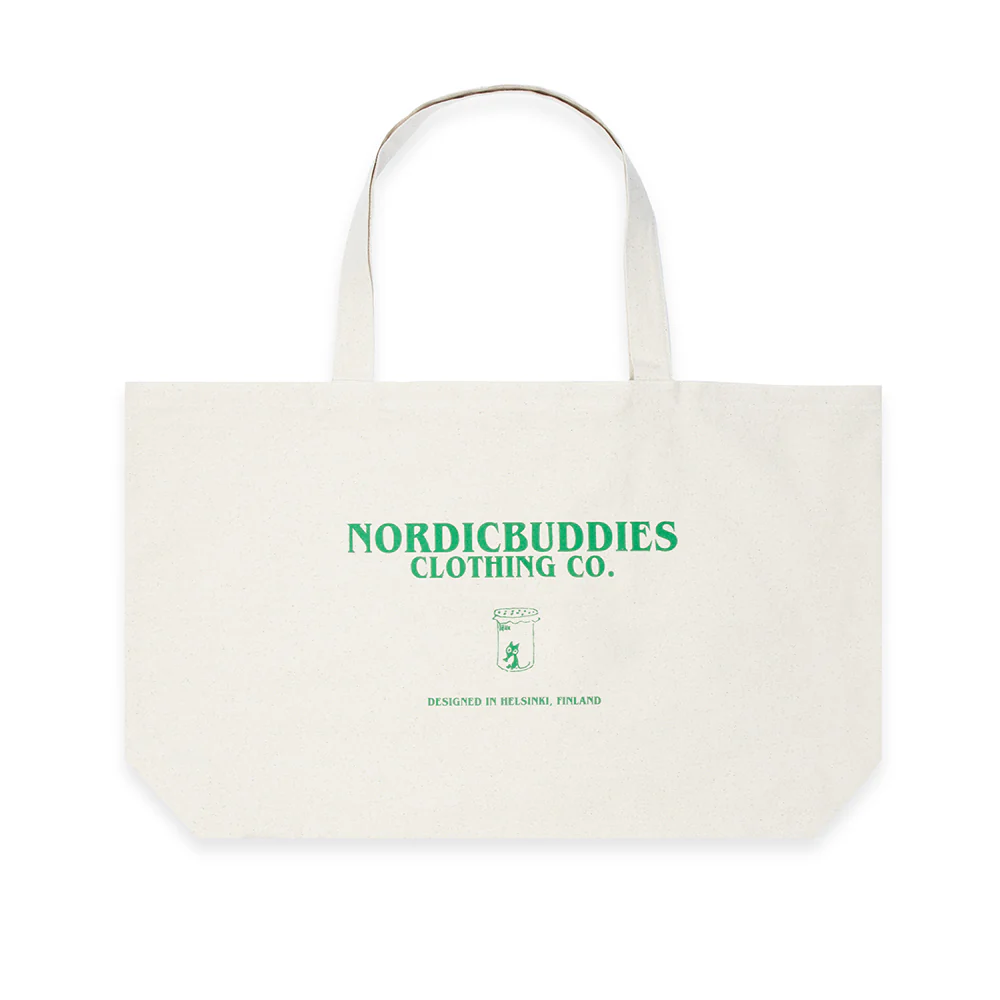 Torba bawełniana Muminki w dżungli XL NordicBuddies - Image 3