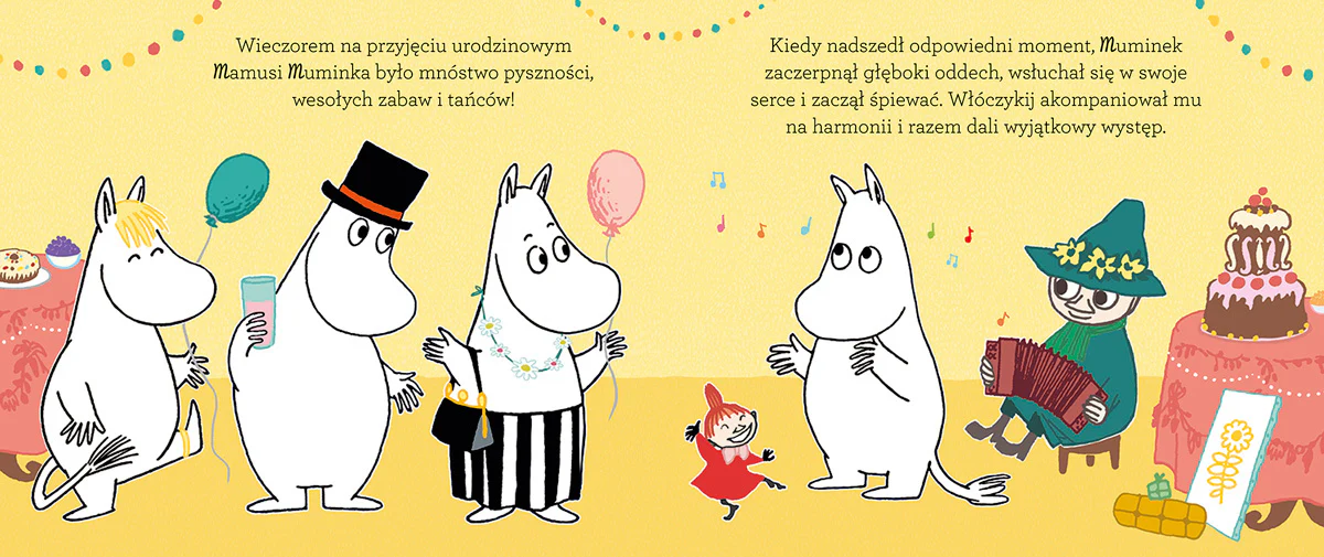Wyjątkowy prezent. Muminki. Książeczki kartonowe HarperKids - Image 4