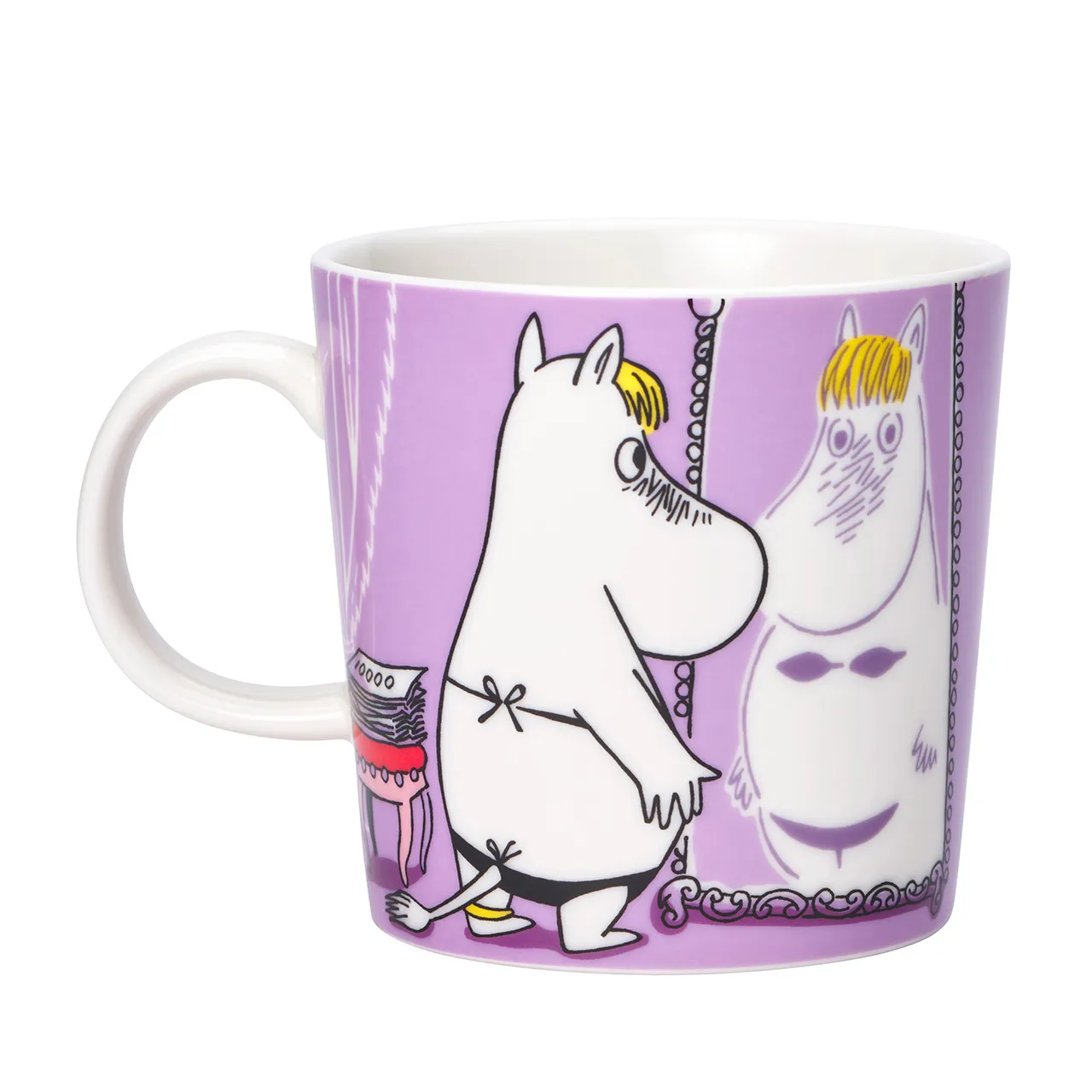 Zestaw 2 el. kubek porcelanowy 300ml i brelok Migotka - Moomin Arabia - Image 3