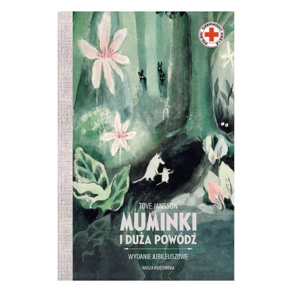 Zestaw 2-el. kubek porcelanowy 300ml Love Blue Moomin Arabia+książka Muminki i duża powódź Nasza Księgarnia - Image 4