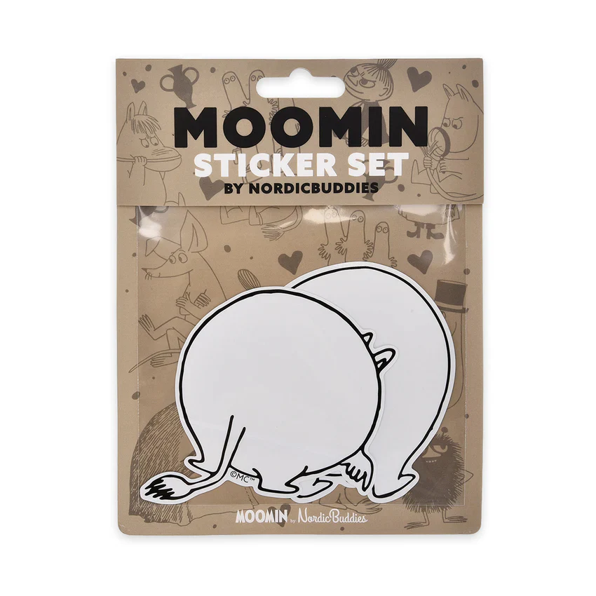 Zestaw 2 naklejek Muminek XL Nordicbuddies - Image 2
