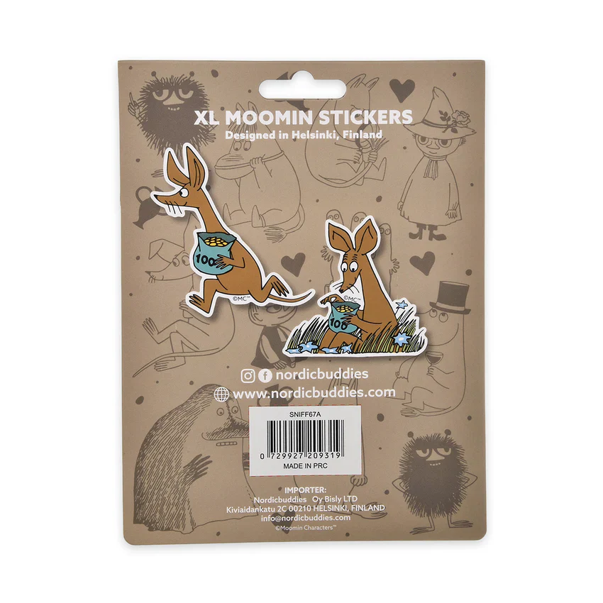 Zestaw 2 naklejek Ryjek XL Nordicbuddies - Image 2