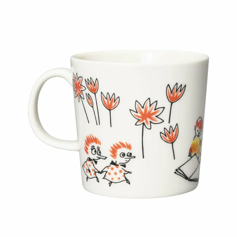 Zestaw 2 szt. kubków porcelanowych 300ml ABC Muminek i Włóczykij - Moomin Arabia - Image 2