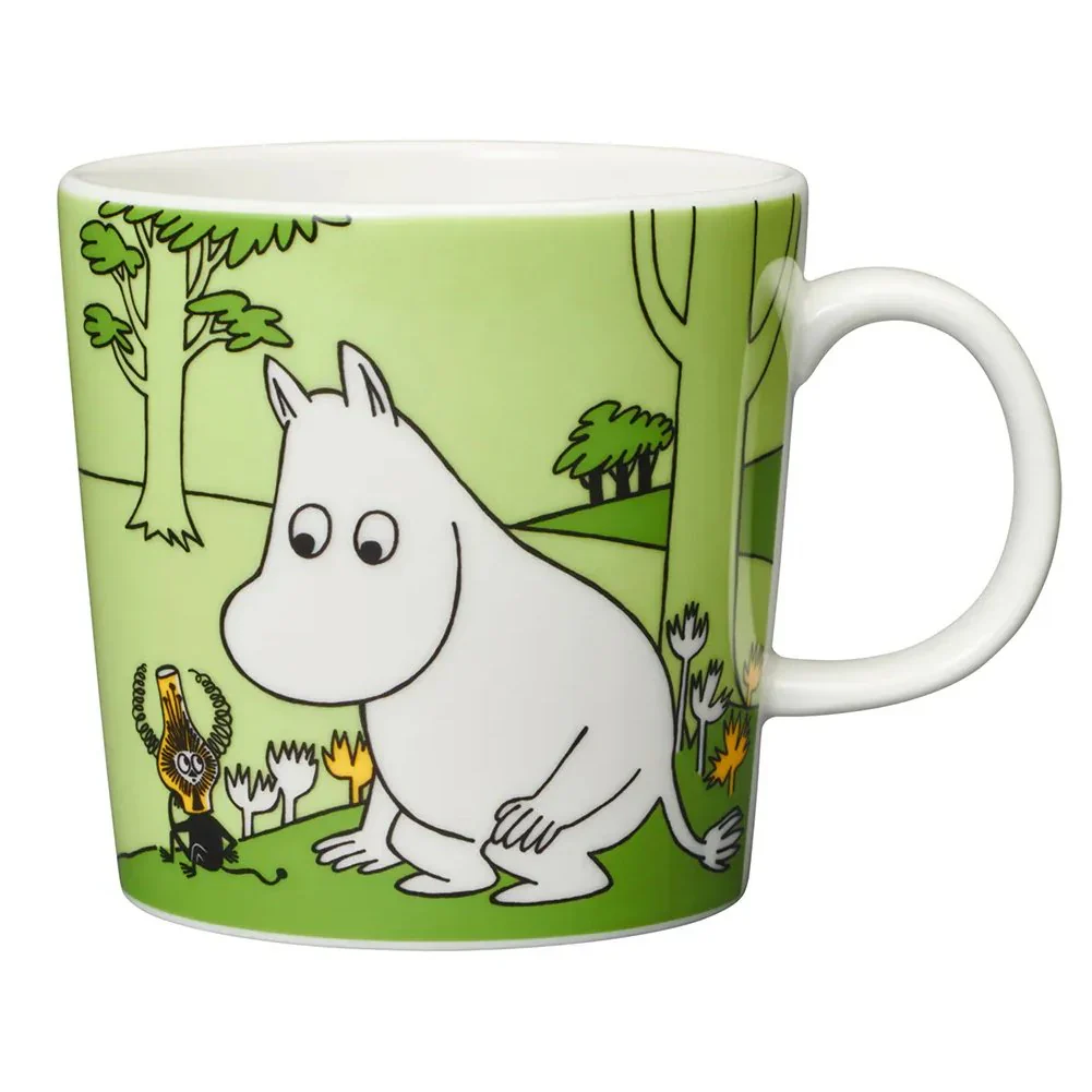 Zestaw 2 szt. kubków porcelanowych 300ml Muminek i Migotka - Moomin Arabia - Image 2
