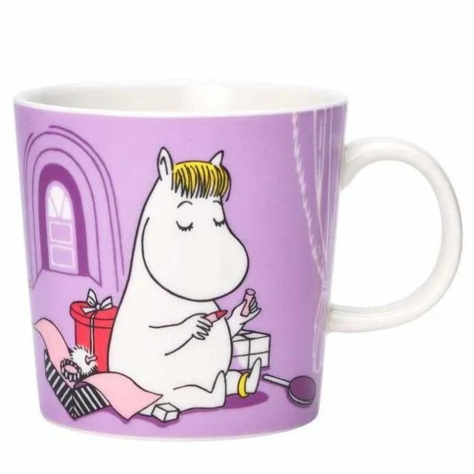 Zestaw 2 szt. kubków porcelanowych 300ml Muminek i Migotka - Moomin Arabia - Image 4
