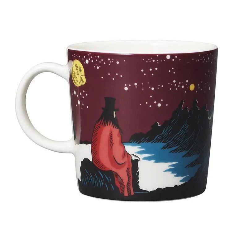 Zestaw 2 szt. kubków porcelanowych 300ml Topik i Topcia i Czarnoksiążnik - Moomin Arabia - Image 3