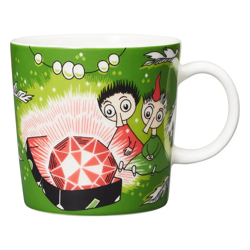 Zestaw 2 szt. kubków porcelanowych 300ml Topik i Topcia i Czarnoksiążnik - Moomin Arabia - Image 4