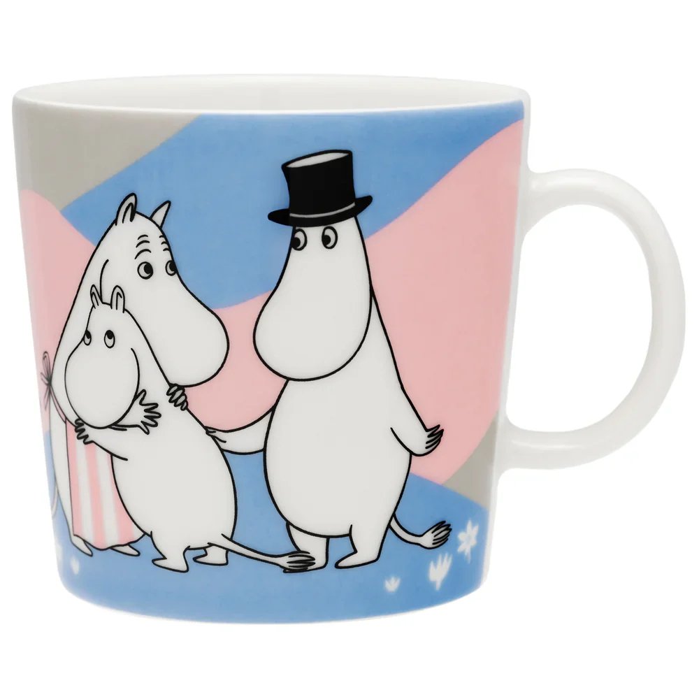 Zestaw 2 szt. kubków porcelanowych Home at last & Family time - Moomin Arabia - Image 2