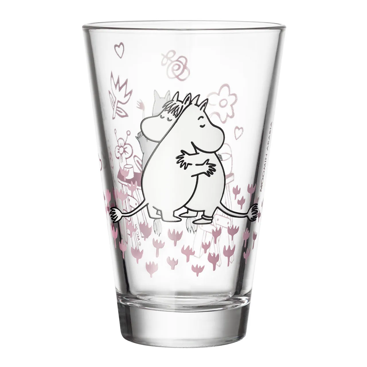 Zestaw 2 szt. szklanek 300ml Love - Moomin Arabia - Image 2