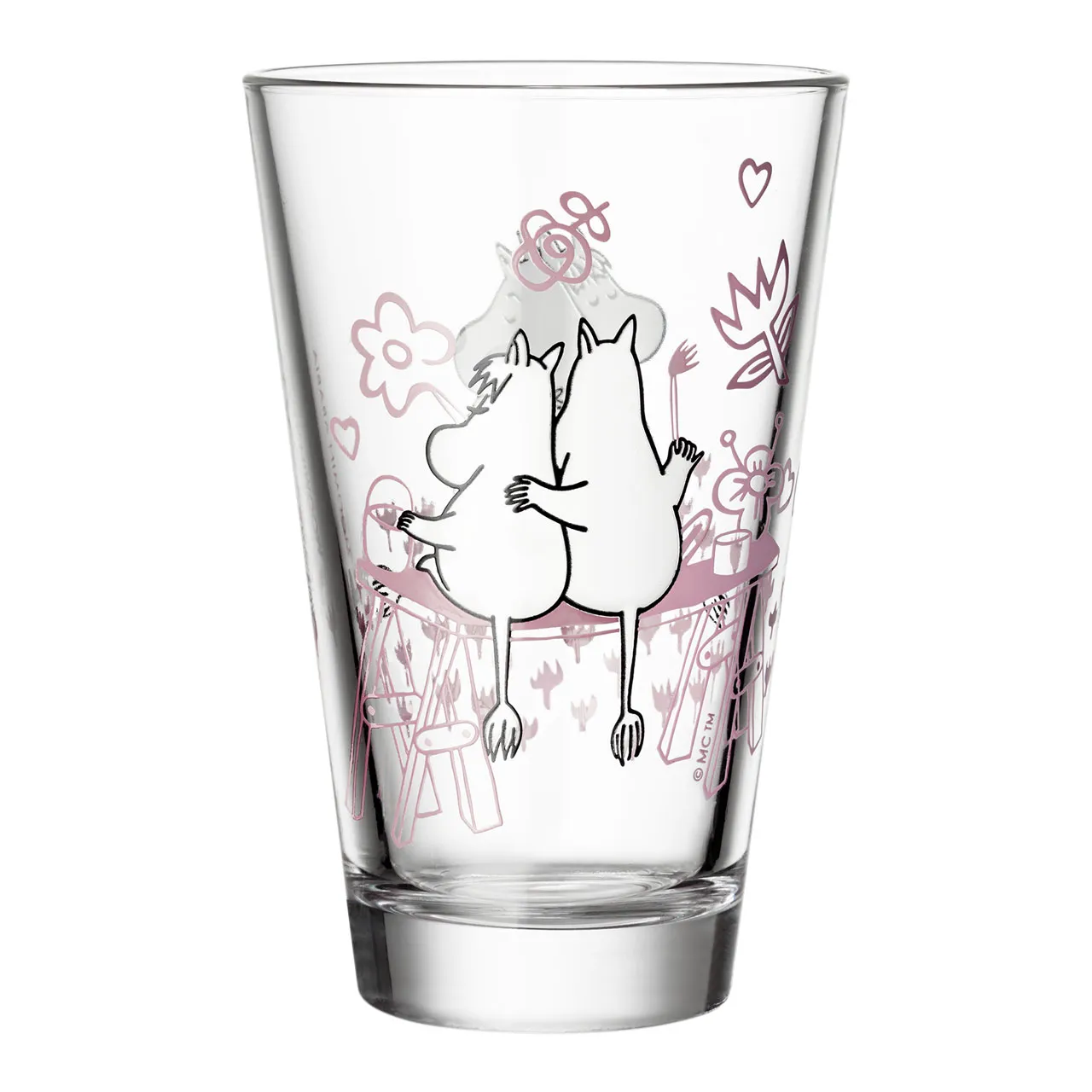 Zestaw 2 szt. szklanek 300ml Love - Moomin Arabia - Image 3