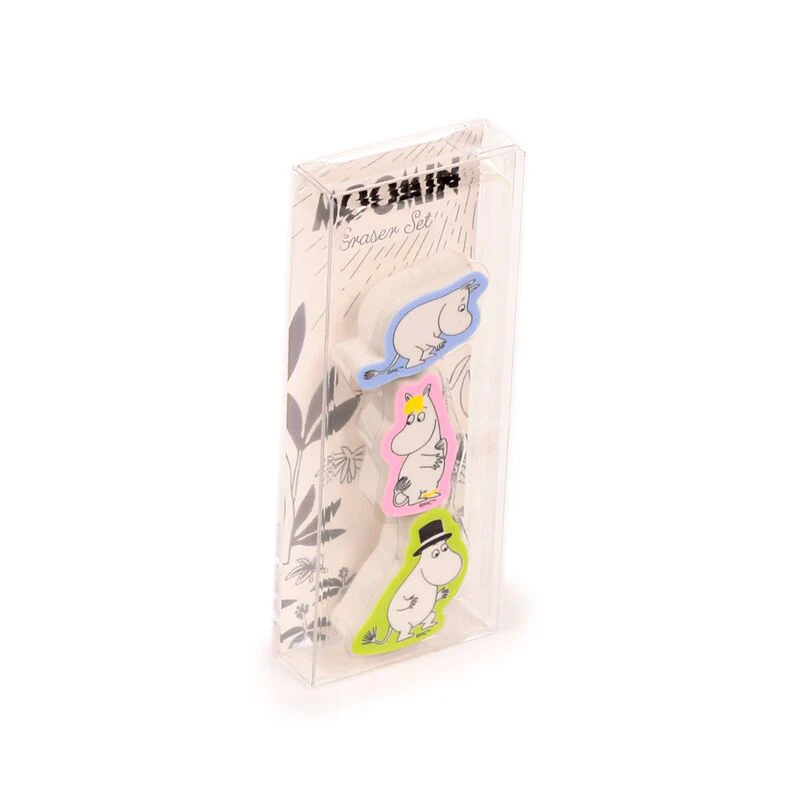 Zestaw 3 gumek do mazania '25 – Moomin Puckator - Image 3