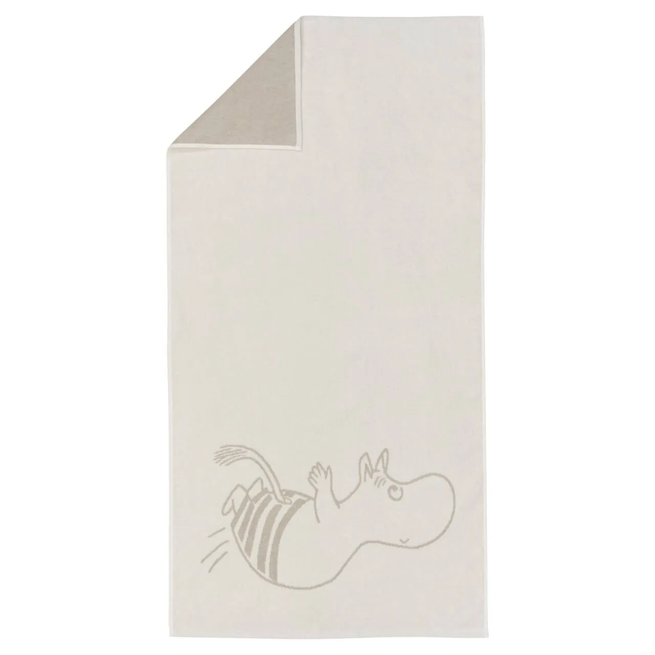 Zestaw 3 ręczników Muminek (beż) - Moomin Arabia - Image 2