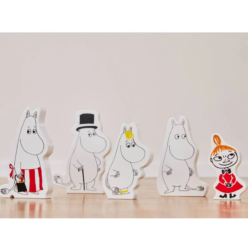Zestaw drewnianych figurek Muminki Barbo Toys - Image 4