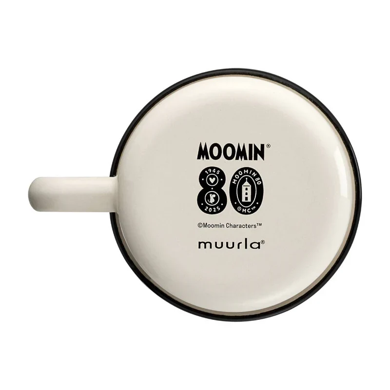 Zestaw herbata Moomin Green Tea Pineapple 80g Teministeriet i kubek emaliowany 370ml 80-lecie Muminków Muurla - Image 4
