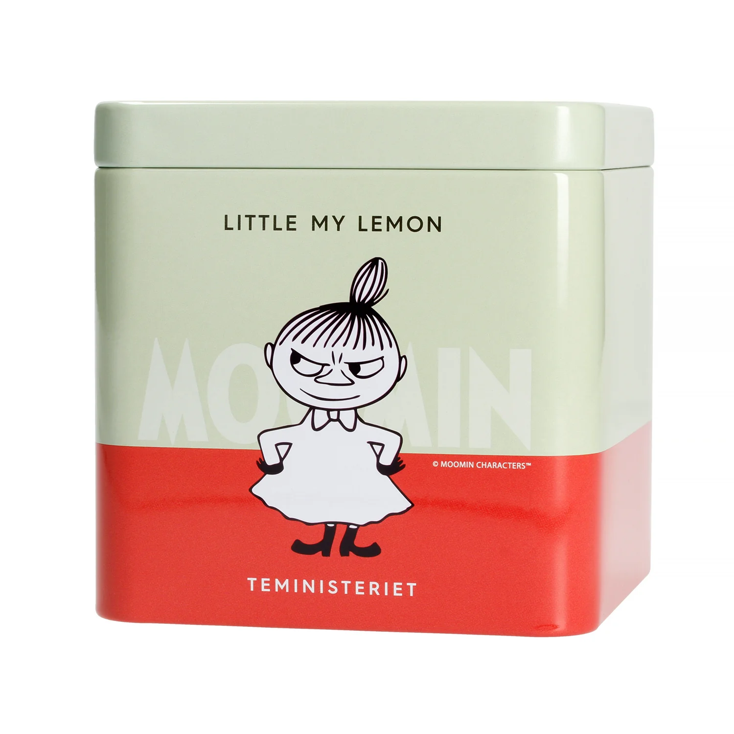 Zestaw herbata Moomin Little My Lemon 100g Teministeriet i kubek emaliowany 370ml Mała Mi Muurla - Image 5