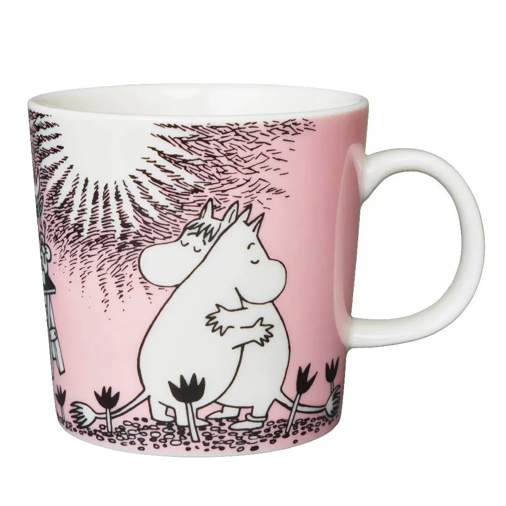 Zestaw kolekcjonerski 3-elementowy Pink Love - Moomin Arabia - Image 2