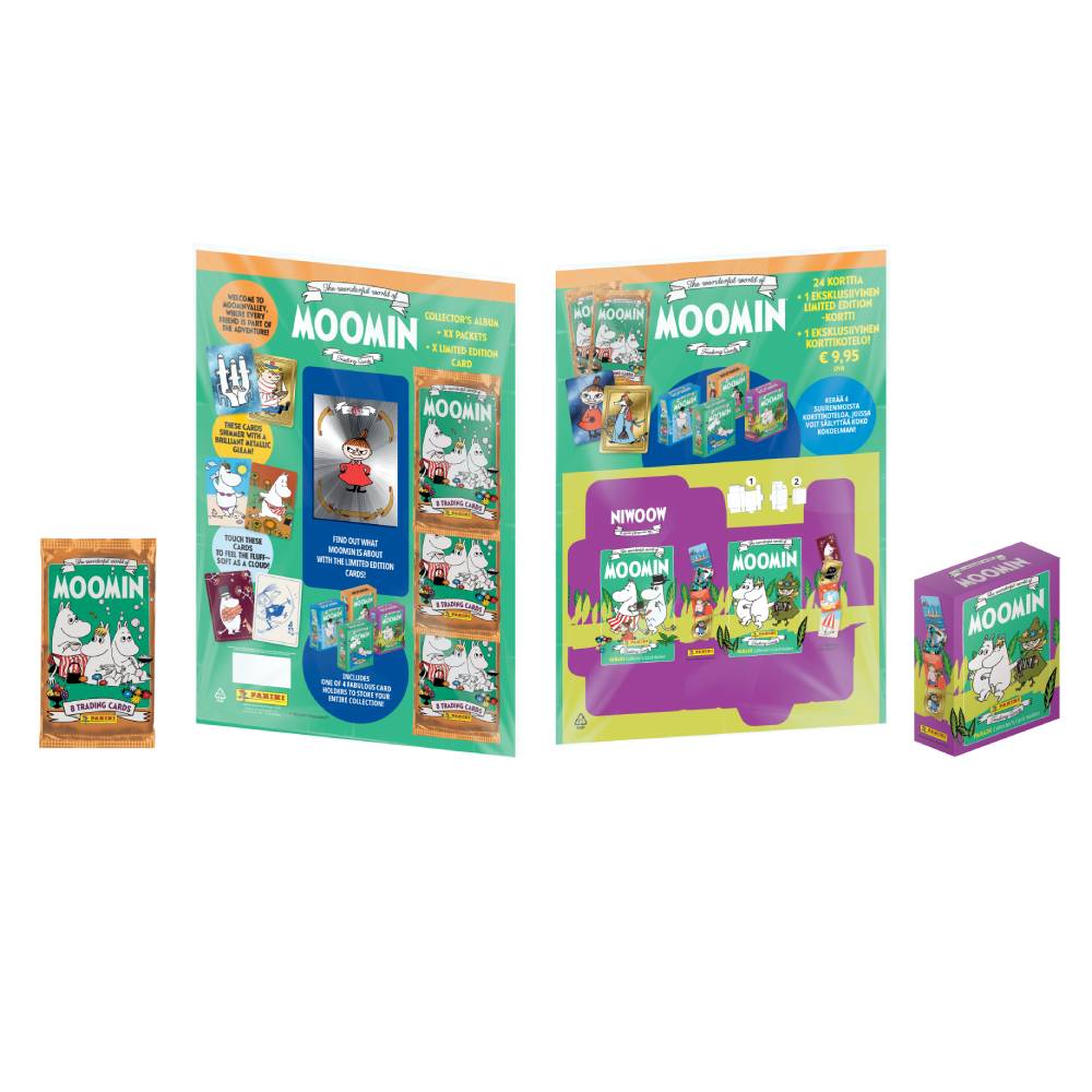 Zestaw kolekcjonerski (multipack) edycja fińska Cudowny Świat Muminków - Image 2