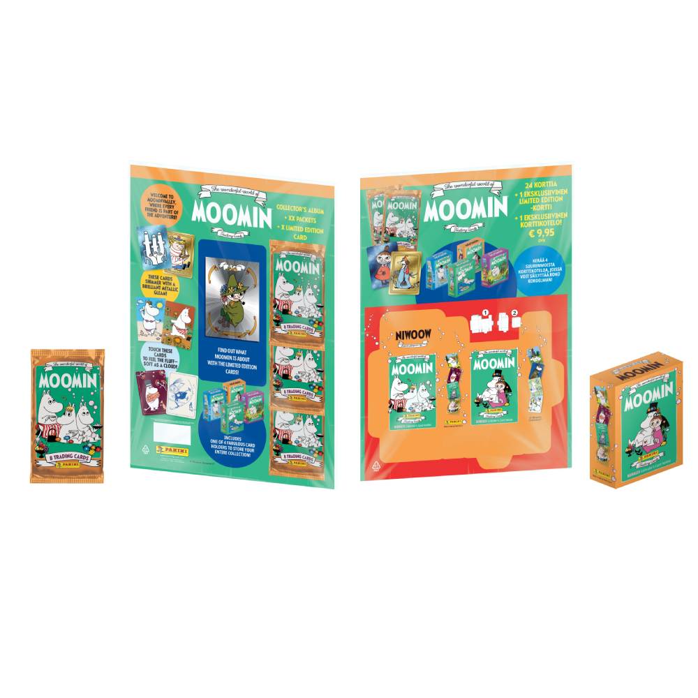 Zestaw kolekcjonerski (multipack) edycja fińska Cudowny Świat Muminków - Image 3