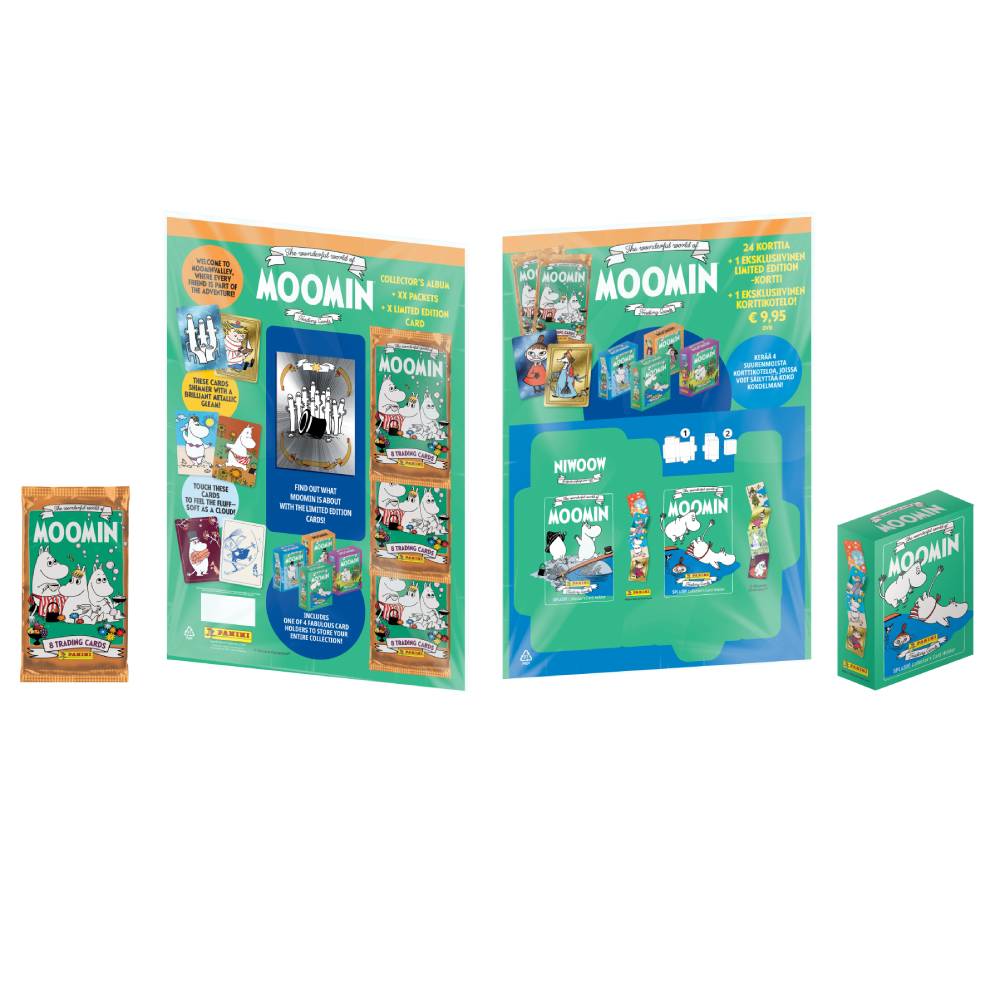 Zestaw kolekcjonerski (multipack) edycja fińska Cudowny Świat Muminków - Image 4