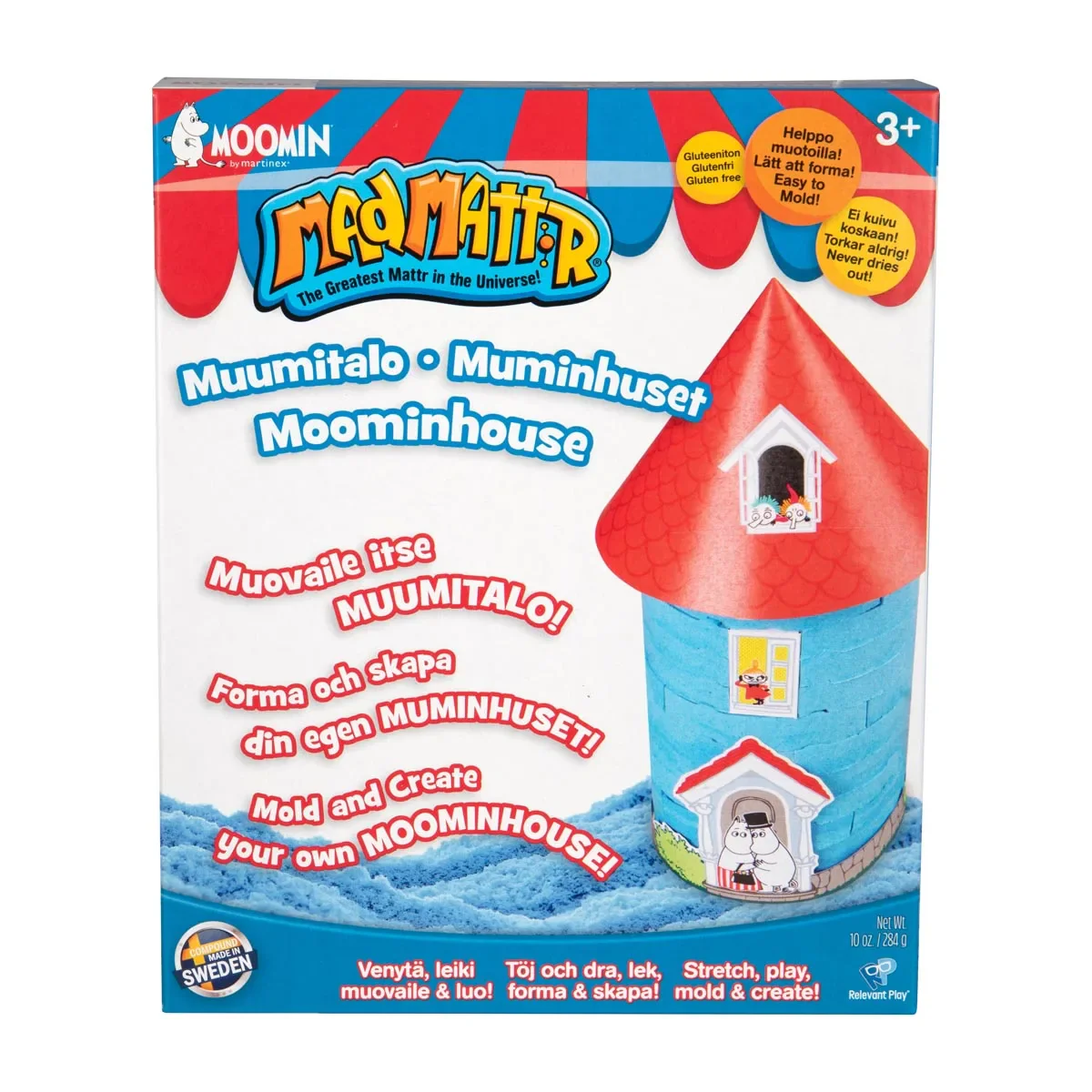 Zestaw kreatywny magiczny piasek Dom Muminków Martinex - Image 2