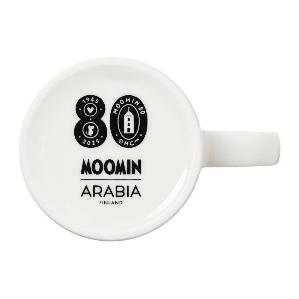 Książka Muminki Drzwi są zawsze otwarte i kubek 300ml Włóczykij Moomin Arabia - Image 3