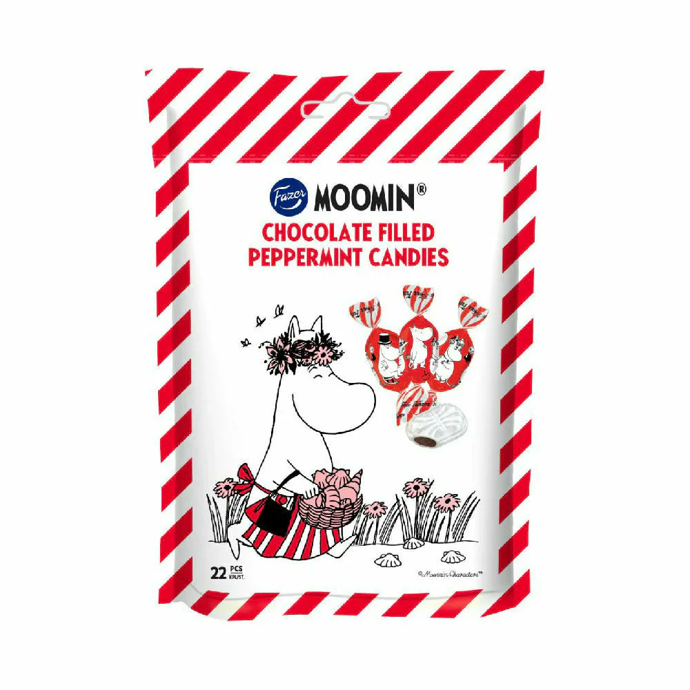 Zestaw kubek porcelanowy 300ml Mama Muminka Moomin Arabia & Cukierki miętowe Fazer & Kawa Mama Muminka (średnio-palona) 250g Bergstrands - Image 3