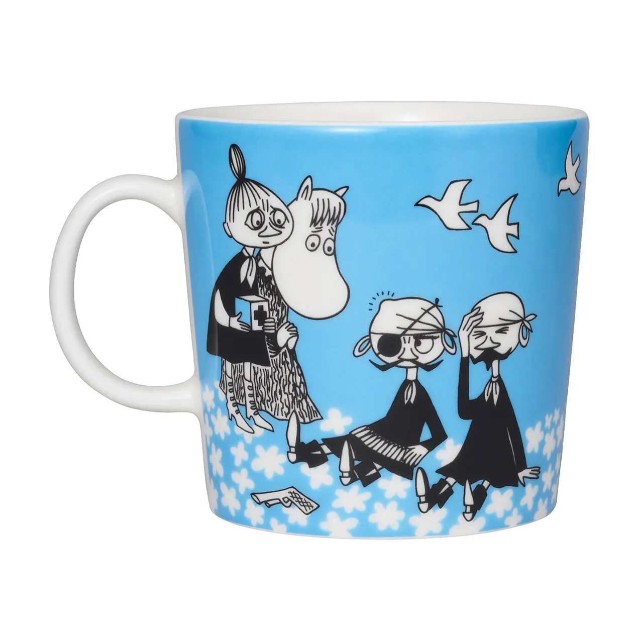 Zestaw 2 szt. kubków porcelanowych 400ml Peace & Love - Moomin Arabia - Image 4