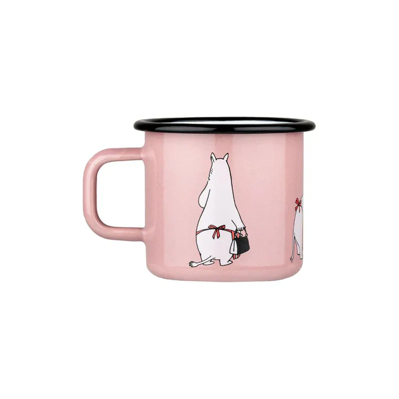 Zestaw herbata Moomin Mama Quince 100g Teministeriet i kubek emaliowany 370ml Mama Muminka Muurla - Image 3