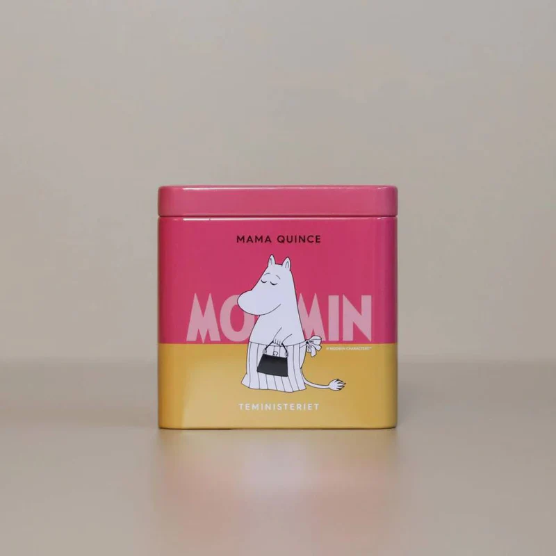 Zestaw herbata Moomin Mama Quince 100g Teministeriet i kubek emaliowany 370ml Mama Muminka Muurla - Image 4