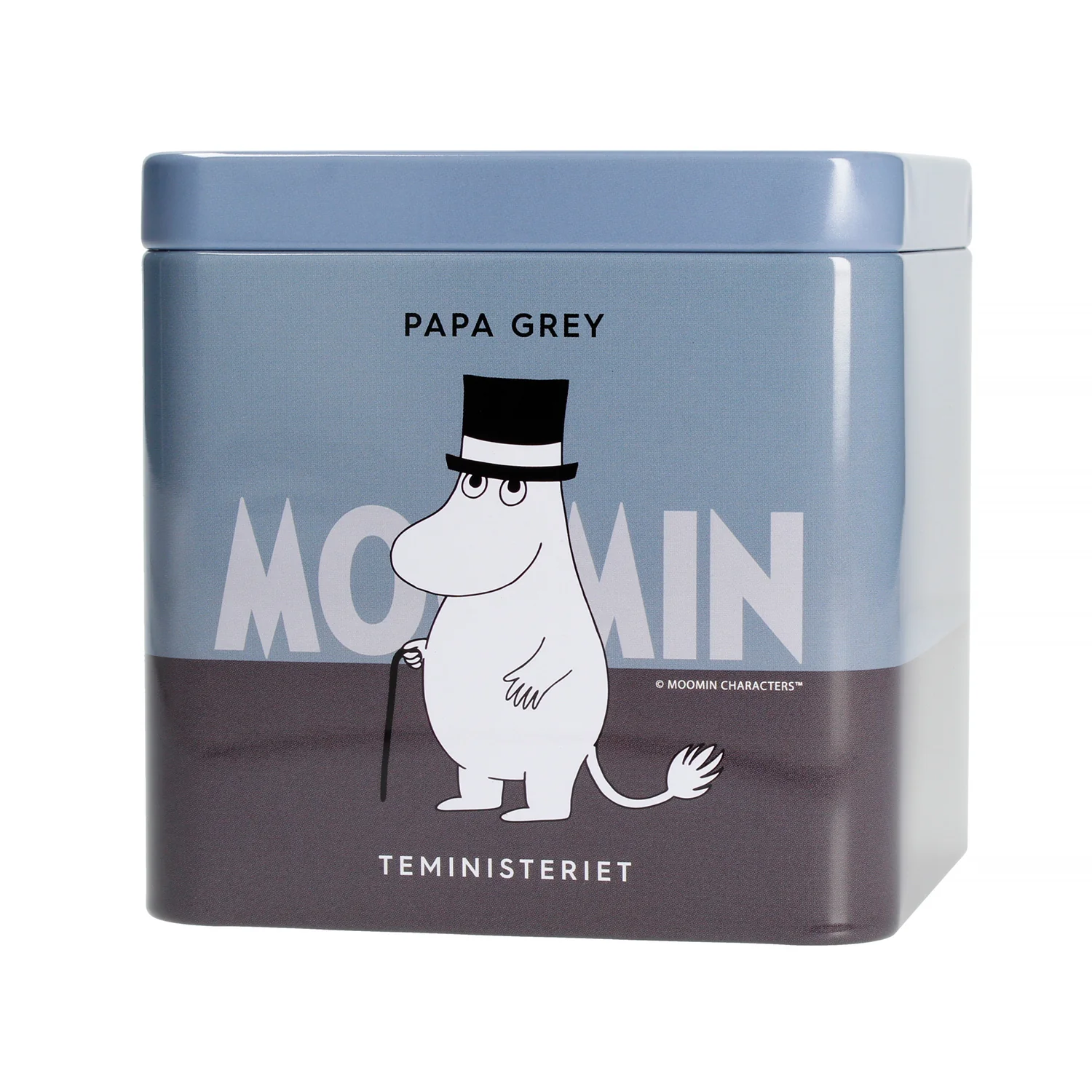 Zestaw herbata Moomin Papa Grey 100g Teministeriet i kubek emaliowany 370ml Tata Muminka Muurla - Image 4