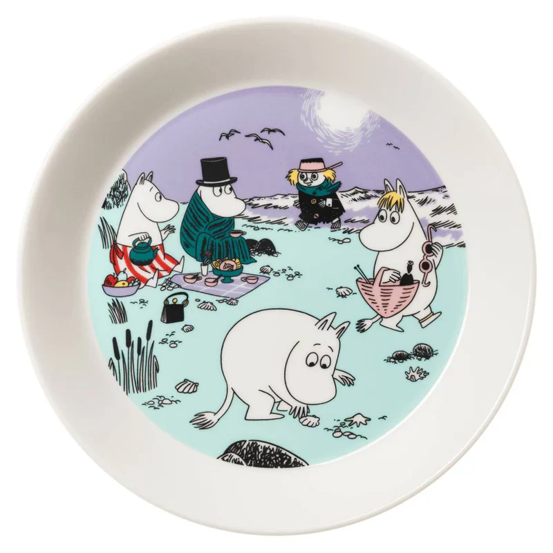 Zestaw porcelanowy 2-elementowy Lato 2025 Beach Day Moomin Arabia - Image 4