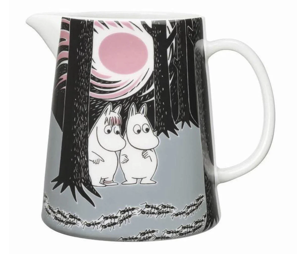 Zestaw porcelanowy (2 szt. kubek, dzbanek) Muminki Adventure Move - Moomin Arabia - Image 2