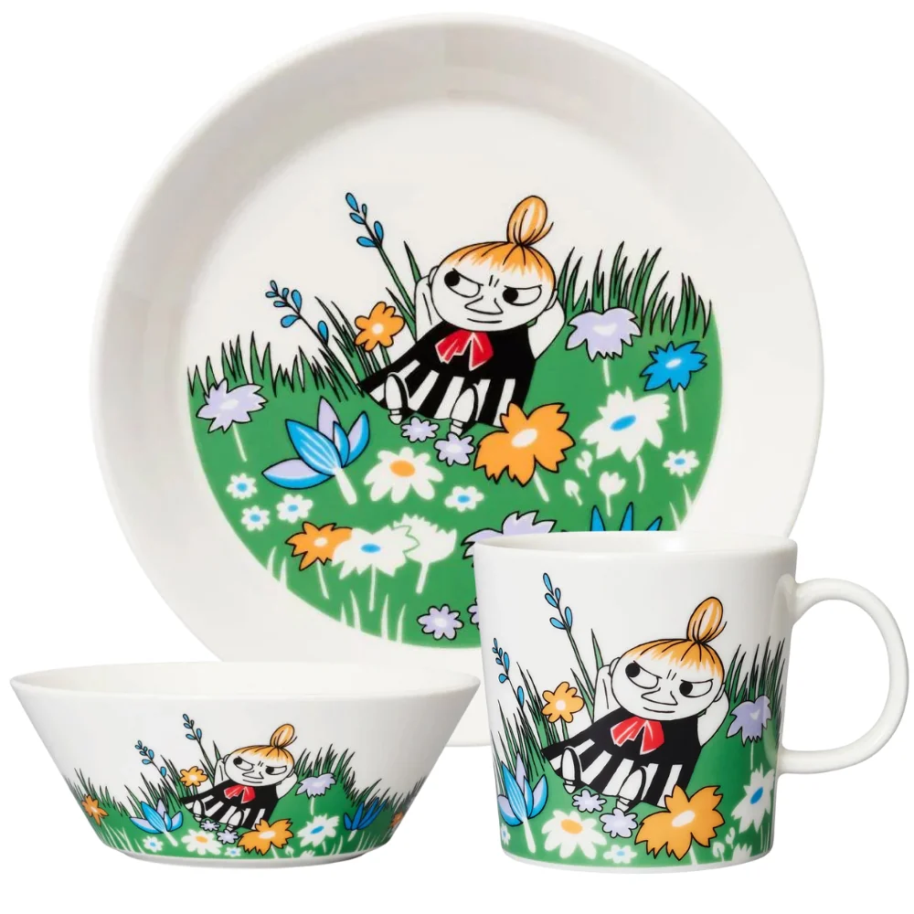 Zestaw porcelanowy (kubek, miska, talerz) Mała Mi - Moomin Arabia - Image 2