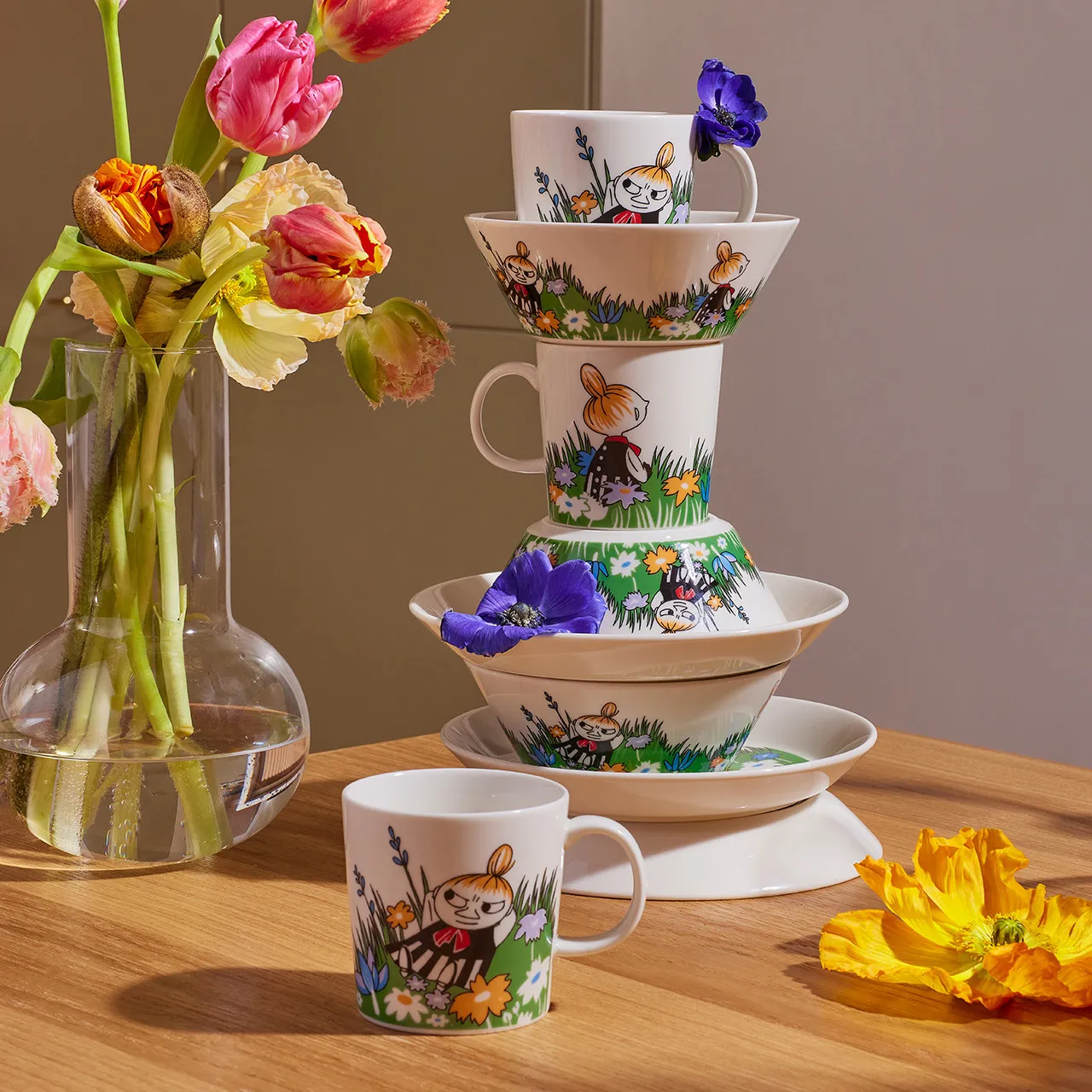Zestaw porcelanowy (kubek, miska, talerz) Mała Mi - Moomin Arabia - Image 8