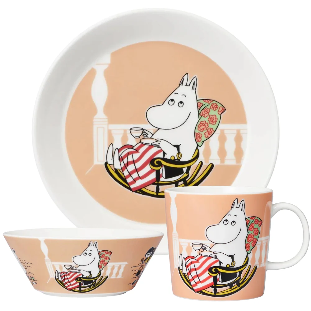 Zestaw porcelanowy (kubek, miska, talerz) Mama Muminka - Moomin Arabia - Image 2
