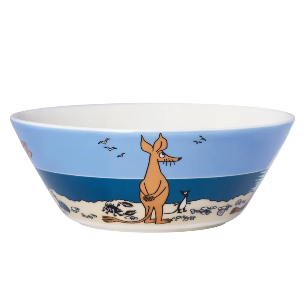 Zestaw porcelanowy (kubek, miska, talerz) Ryjek na plaży - Moomin Arabia - Image 6