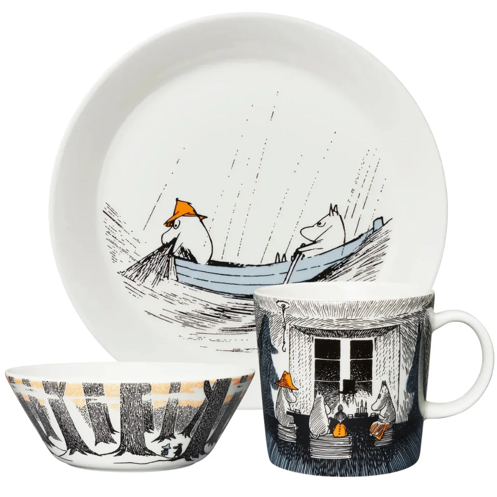 Zestaw porcelanowy (kubek, miska, talerz) True to its origins - Moomin Arabia - Image 2
