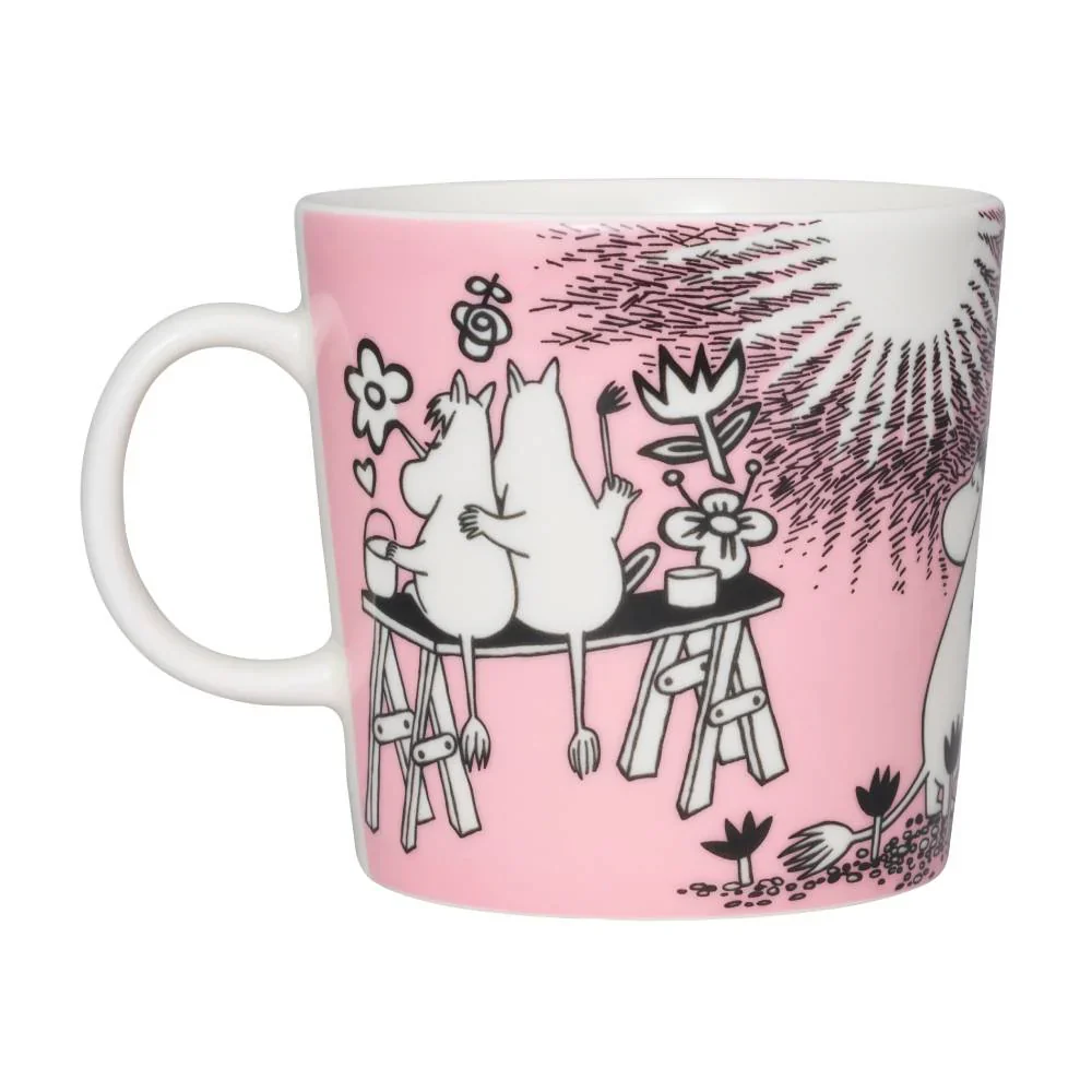 Zestaw porcelanowy (kubek, miska, jajko wielkanocne) Muminki Love Moomin Arabia - Image 3
