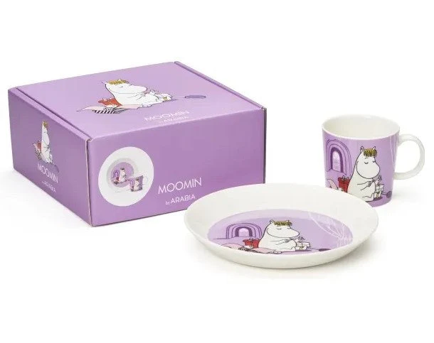 Zestaw porcelanowy Migotka (talerz + kubek) Moomin Arabia - Image 2