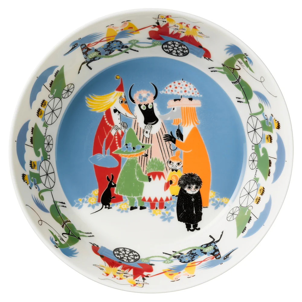 Zestaw porcelanowy (misa, dzbanek, pojemnik) Friendship Moomin Arabia - Image 3