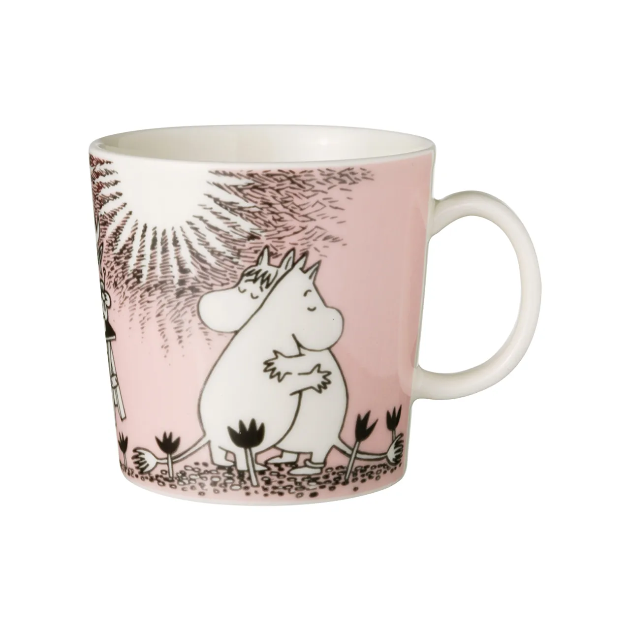 Zestaw ręczników 70x140cm i kubków 300ml Muminki Love - Moomin Arabia - Image 4